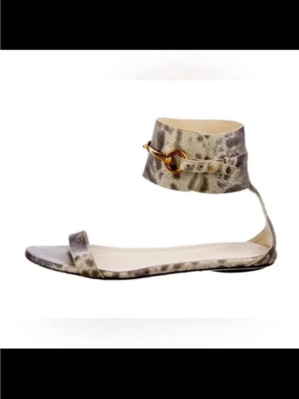 Gucci Horsebit Leather Gladiator Sandals